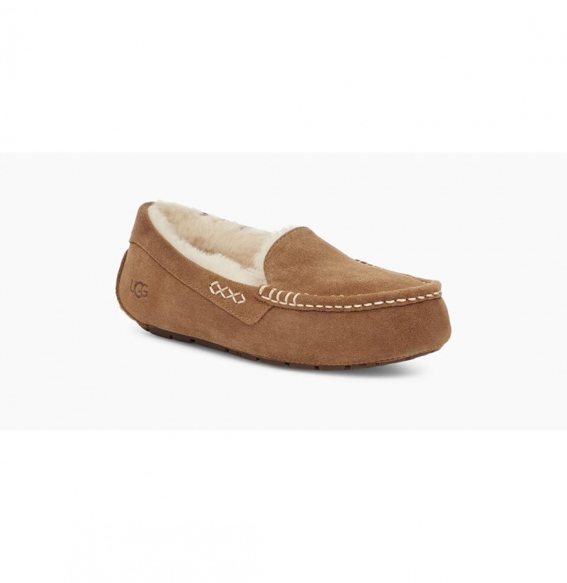 UGG Ansley Papuce Damske Hnede | SK-418IQDROH