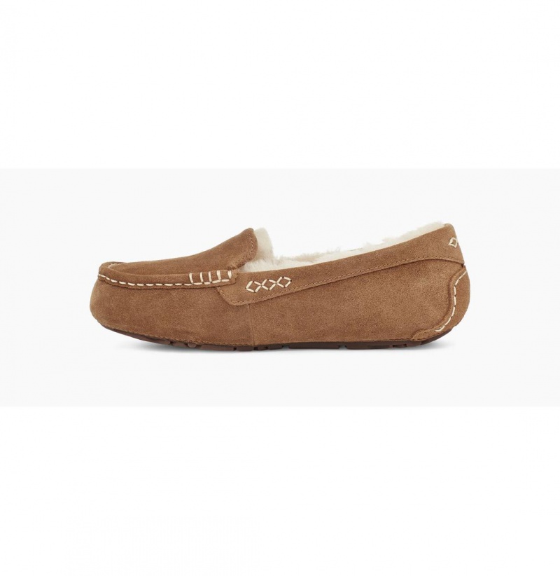 UGG Ansley Papuce Damske Hnede | SK-418IQDROH