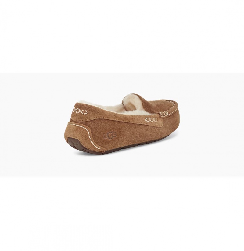 UGG Ansley Papuce Damske Hnede | SK-418IQDROH