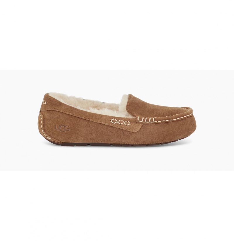 UGG Ansley Papuce Damske Hnede | SK-418IQDROH