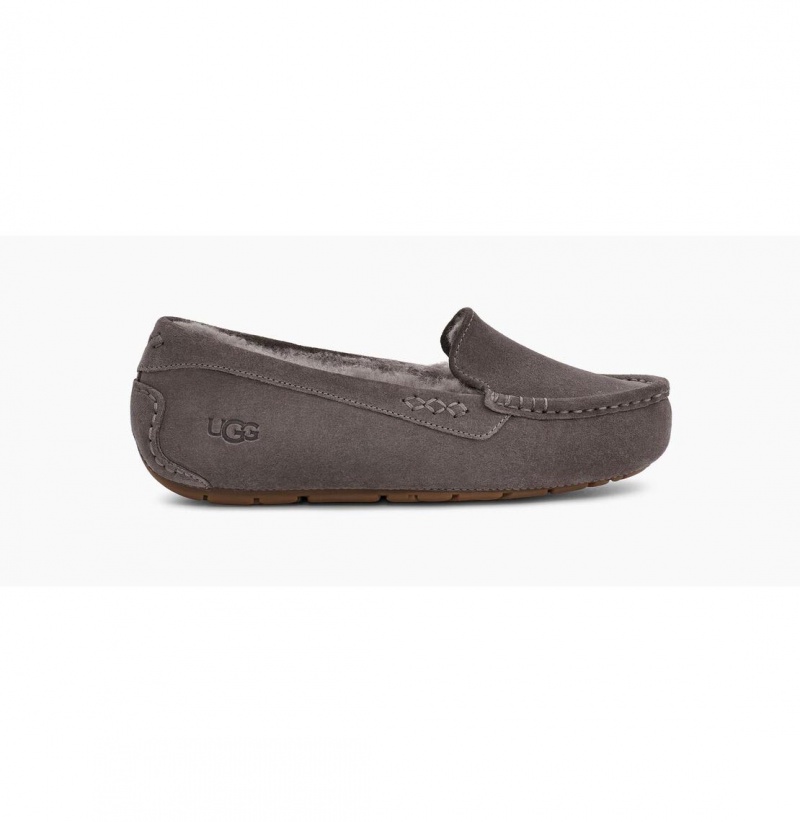 UGG Ansley Papuce Damske Tmavo Siva | SK-961HMTWJO
