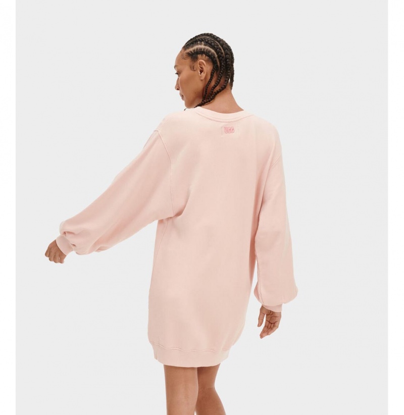 UGG Ariela Balloon Sleeve Saty Damske Ruzove | SK-972CIZRMX