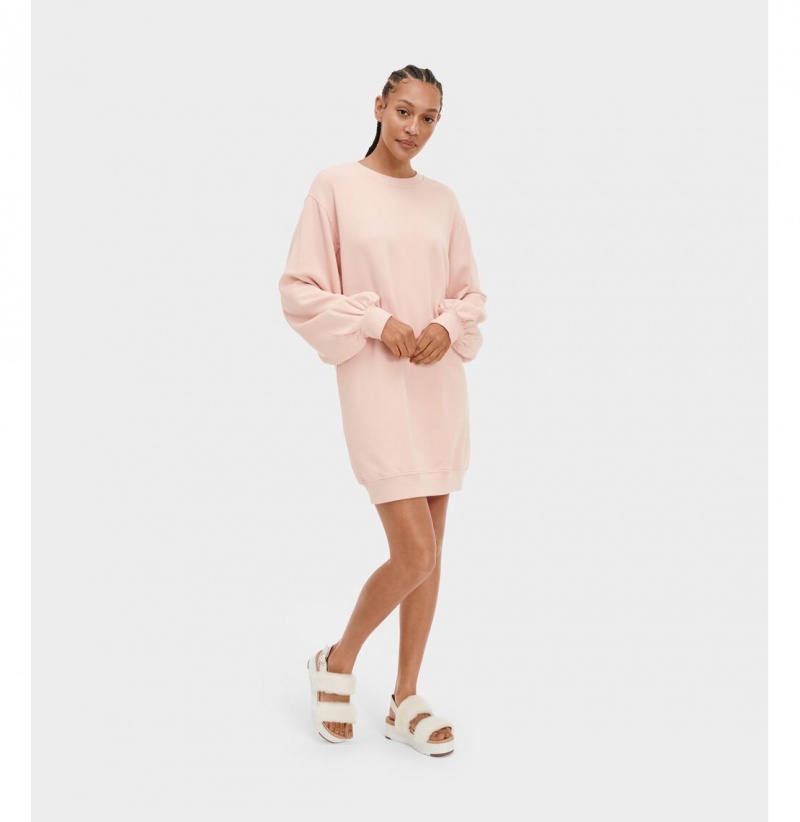 UGG Ariela Balloon Sleeve Saty Damske Ruzove | SK-972CIZRMX