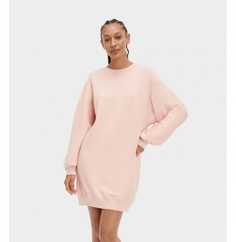 UGG Ariela Balloon Sleeve Saty Damske Ruzove | SK-972CIZRMX