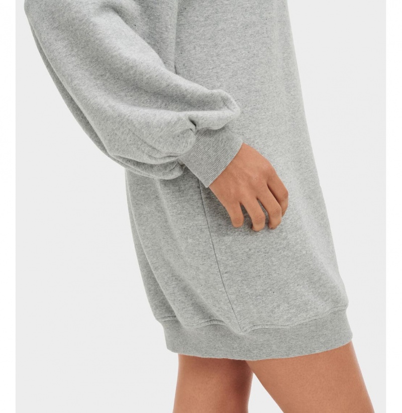 UGG Ariela Balloon Sleeve Saty Damske Siva | SK-729YFJQDU