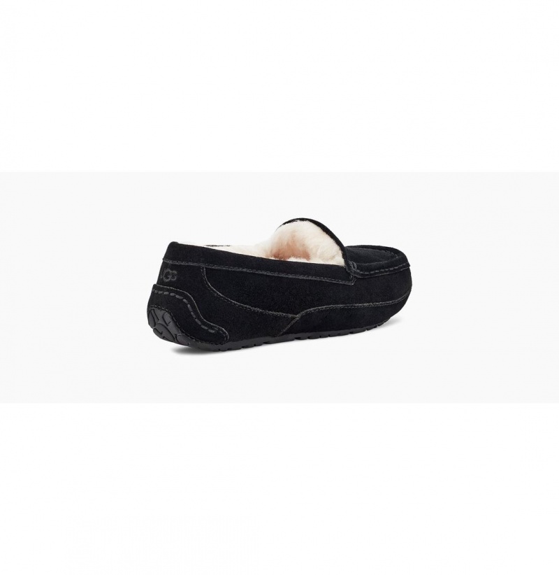 UGG Ascot Papuce Detske Čierne | SK-261JYCEDZ