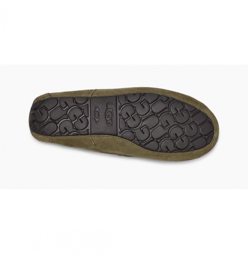 UGG Ascot Papuce Panske Olivovo Zelená | SK-498XTSIZA