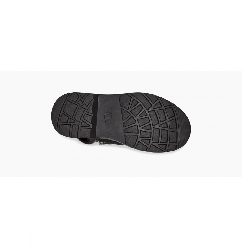 UGG Azell Hiker Weather Clenkove Topanky Detske Čierne | SK-795TCIQRE