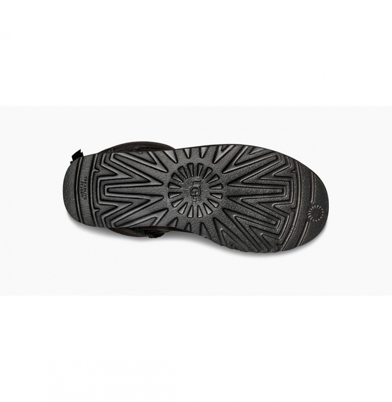 UGG Bailey Bow Vysoke II Čižmy Z Ovčej Kože Damske Čierne | SK-590MXDOWZ