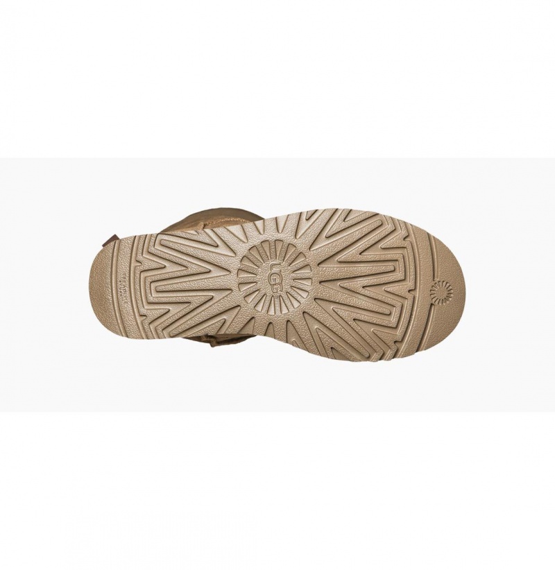 UGG Bailey Bow Vysoke II Čižmy Z Ovčej Kože Damske Hnede | SK-839FTLPAS