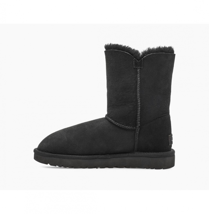 UGG Bailey Button II Čižmy Z Ovčej Kože Damske Čierne | SK-480IWOTSU