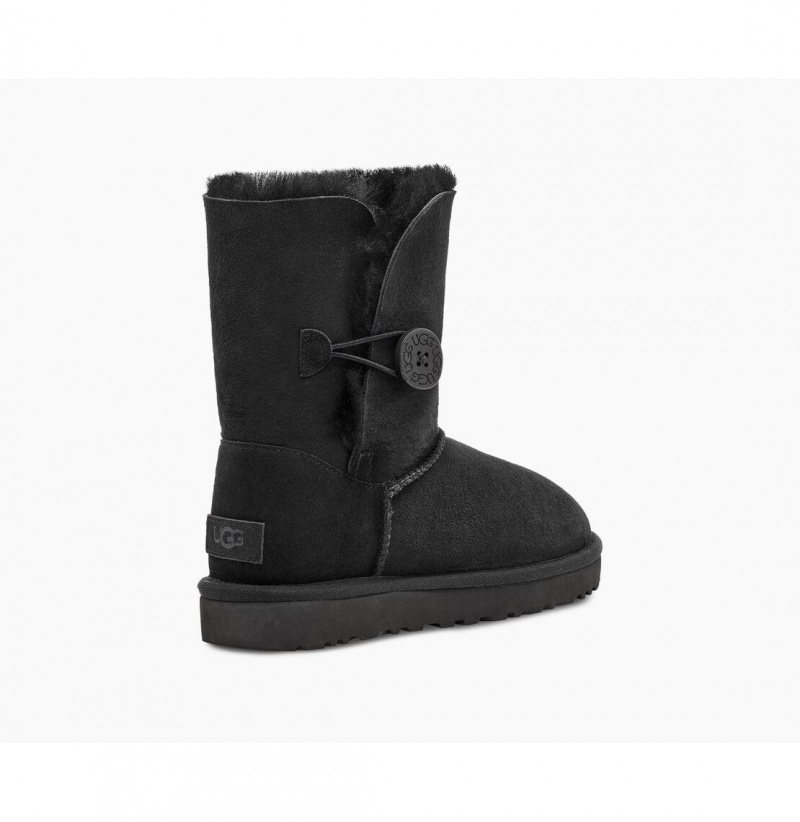 UGG Bailey Button II Čižmy Z Ovčej Kože Damske Čierne | SK-480IWOTSU