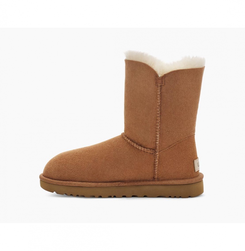 UGG Bailey Button II Čižmy Z Ovčej Kože Damske Hnede | SK-672IQNOHV