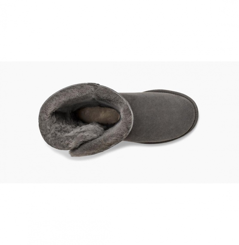 UGG Bailey Button Triplet II Čižmy Z Ovčej Kože Damske Siva | SK-135SAZBYD