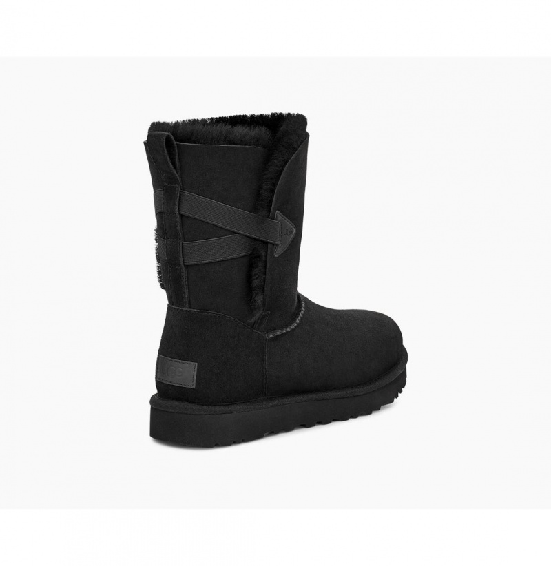 UGG Bailey Flex Klasické Čižmy Z Ovčej Kože Damske Čierne | SK-794EMHLGC