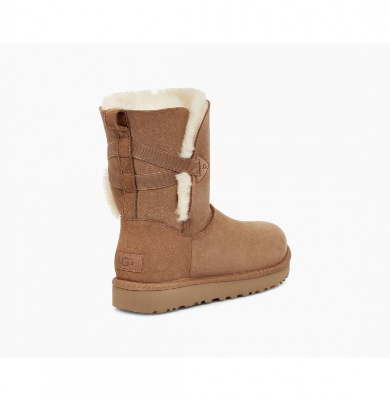 UGG Bailey Flex Klasické Čižmy Z Ovčej Kože Damske Hnede | SK-478CGZBOV