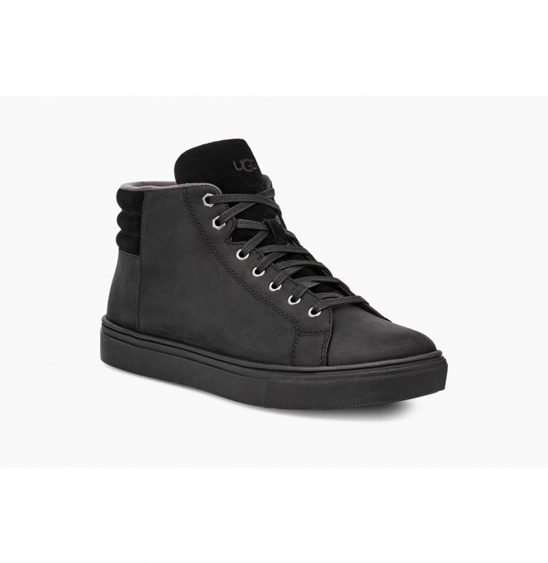UGG Baysider High Weather Tenisky Panske Čierne | SK-301PDYVRZ
