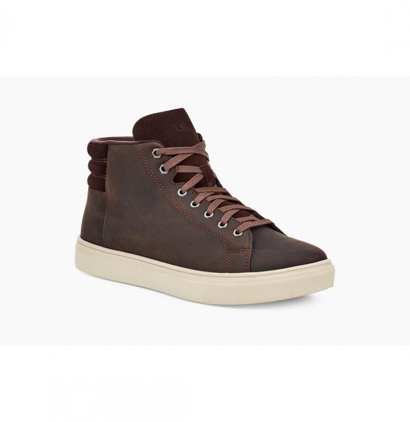 UGG Baysider High Weather Tenisky Panske Claret | SK-930NCYMOP