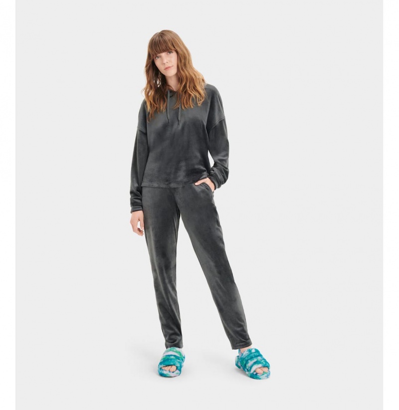 UGG Belden Pullover Mikina s Kapucnou Damske Čierne | SK-218GLTPWJ