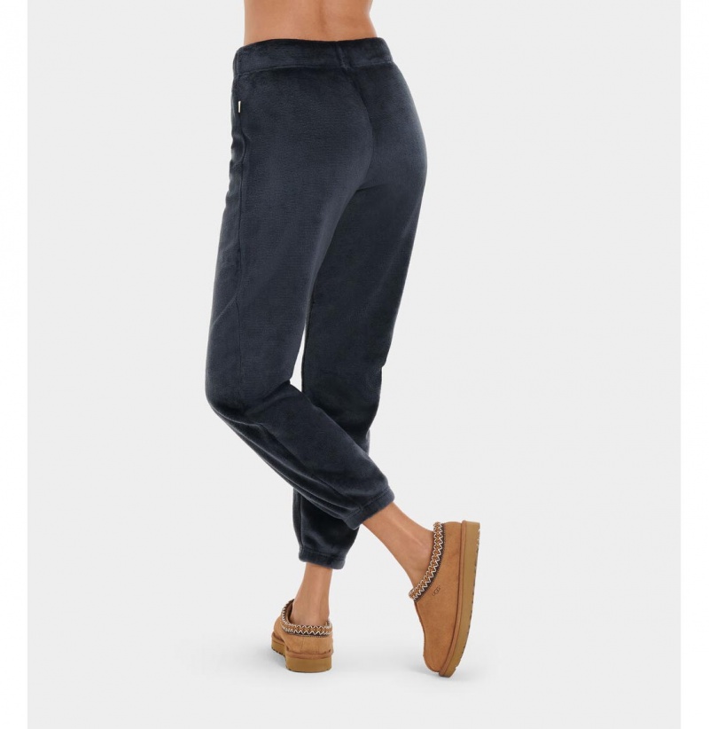 UGG Betsey Fleece Bottoms Župan Damske Čierne | SK-632OILZUQ