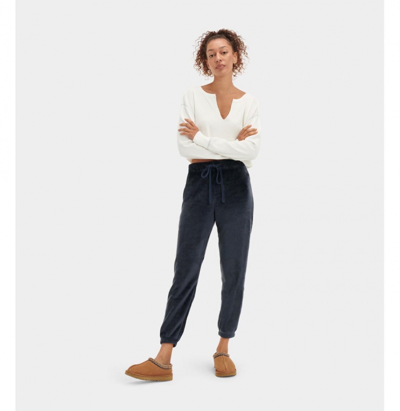 UGG Betsey Fleece Bottoms Župan Damske Čierne | SK-632OILZUQ