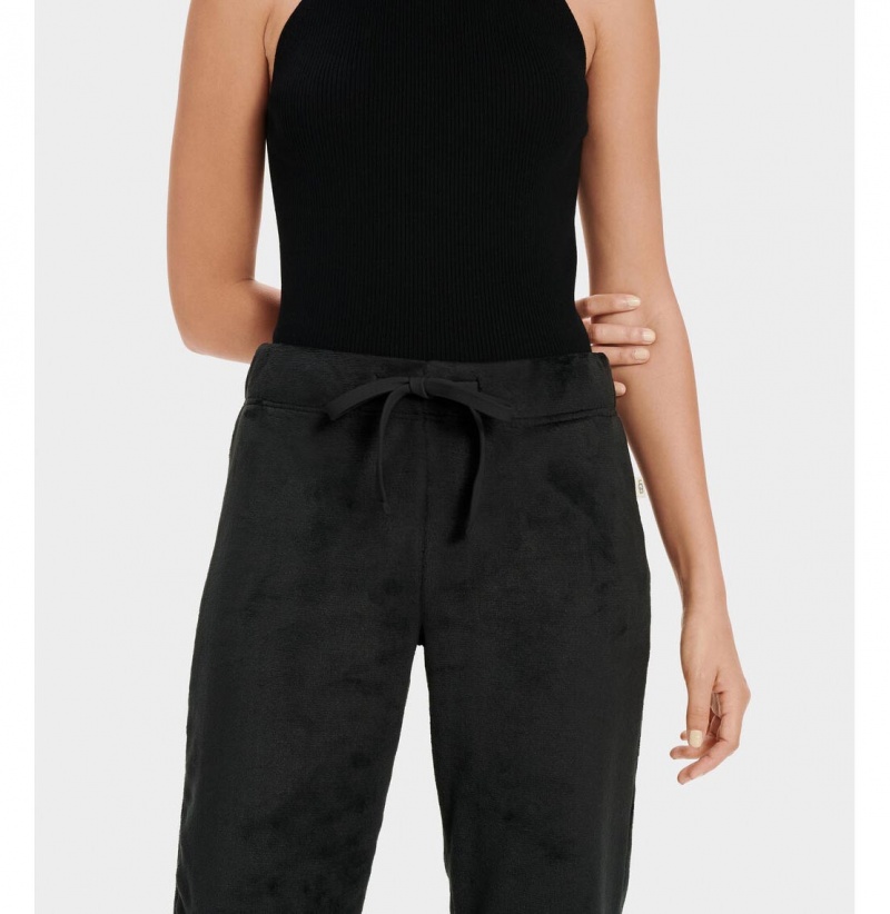 UGG Betsey Fleece Bottoms Župan Damske Čierne | SK-726YJUCFK