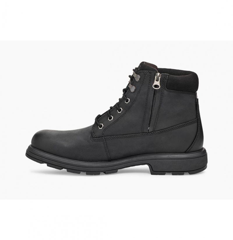 UGG Biltmore Stredne Plain Spicou Chukka Topanky Panske Čierne | SK-958QVNMHT