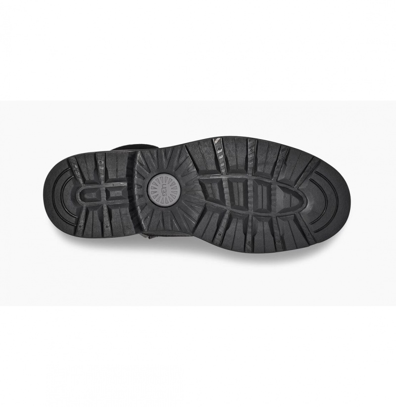 UGG Biltmore Stredne Plain Spicou Chukka Topanky Panske Čierne | SK-958QVNMHT