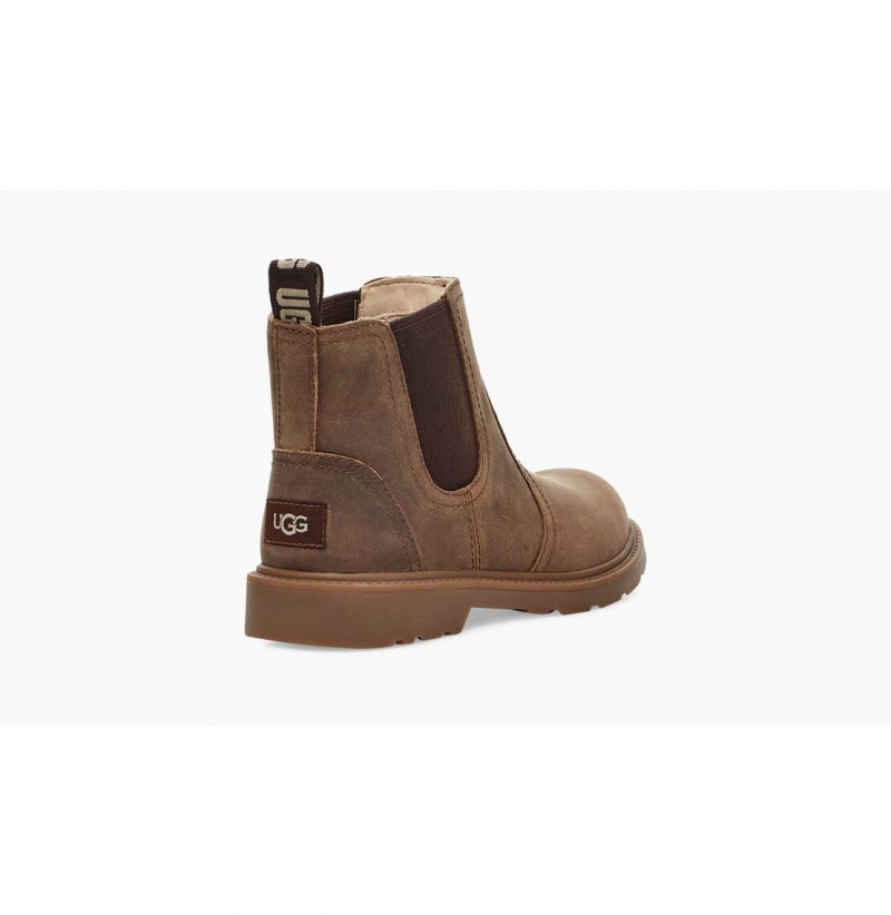 UGG Bolden Weather Chelsea Topanky Detske Hnede | SK-081LAYJKV