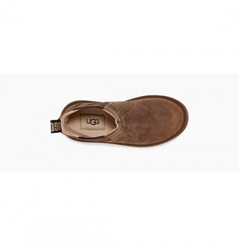 UGG Bolden Weather Chelsea Topanky Detske Hnede | SK-081LAYJKV