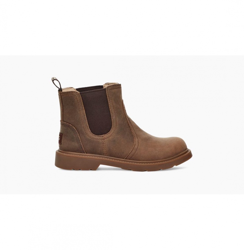 UGG Bolden Weather Chelsea Topanky Detske Hnede | SK-081LAYJKV