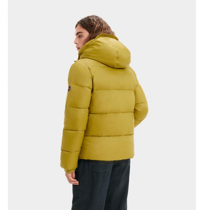 UGG Brayden Puffer Bundy Panske Zelene | SK-356QYLGAU