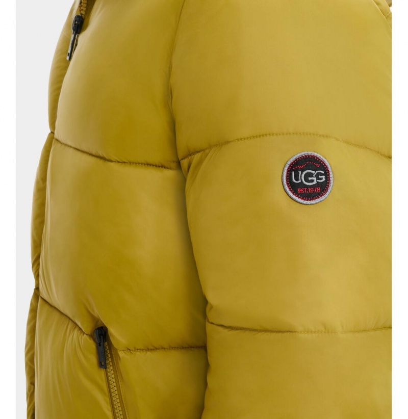 UGG Brayden Puffer Bundy Panske Zelene | SK-356QYLGAU