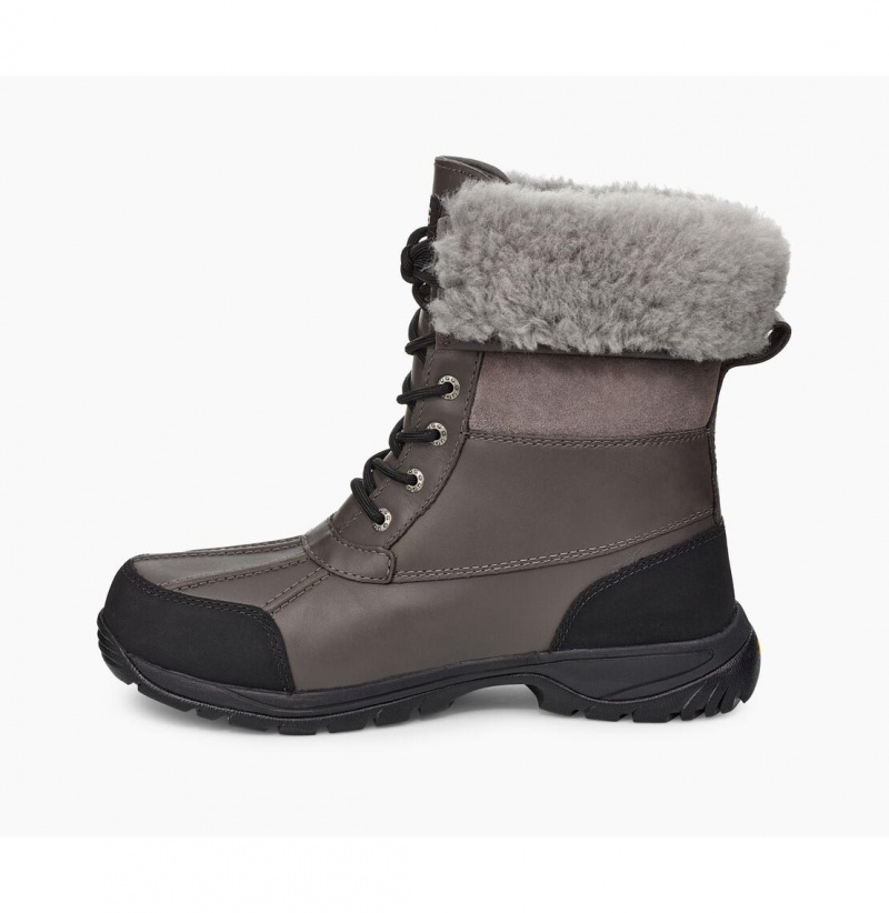 UGG Butte Chukka Topanky Panske Tmavo Siva | SK-620OWBUXR