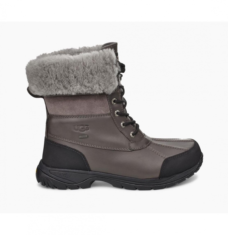 UGG Butte Chukka Topanky Panske Tmavo Siva | SK-620OWBUXR