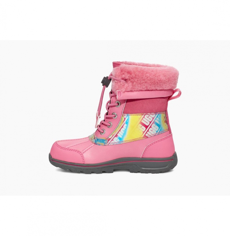UGG Butte II Chromatic Snehule Detske Ruzove Ruzove | SK-157ZRVODN