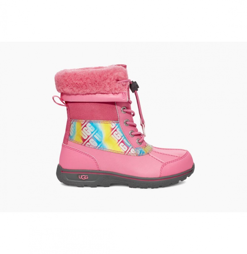 UGG Butte II Chromatic Snehule Detske Ruzove Ruzove | SK-157ZRVODN