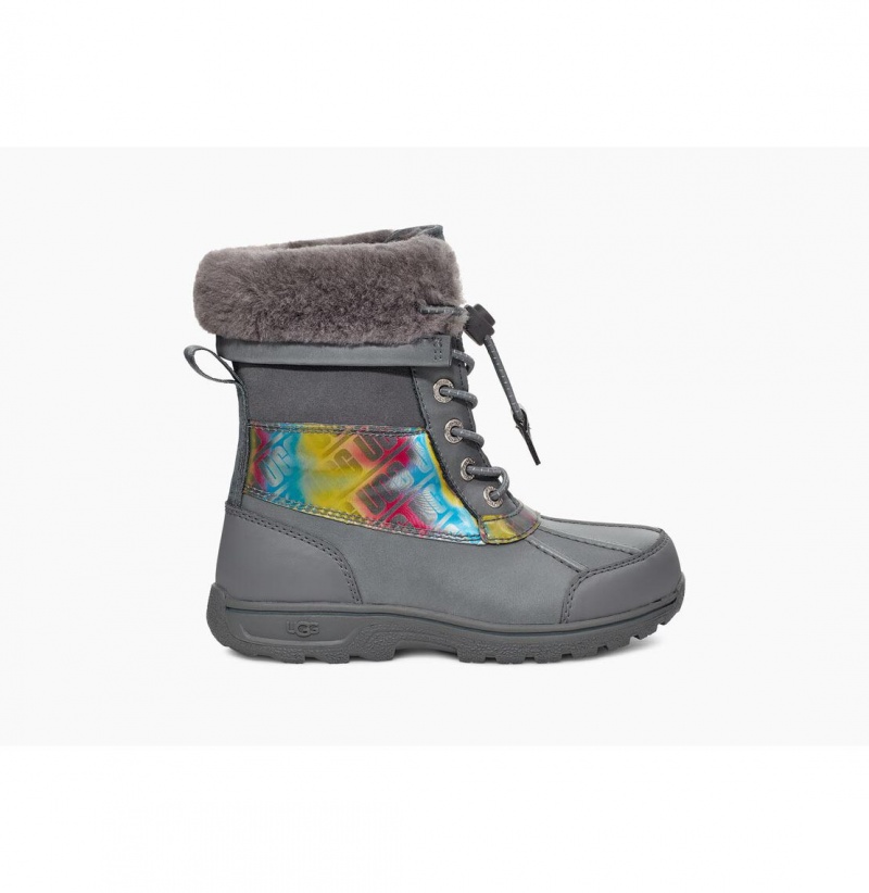 UGG Butte II Chromatic Snehule Detske Tmavo Siva | SK-092EUBVRA