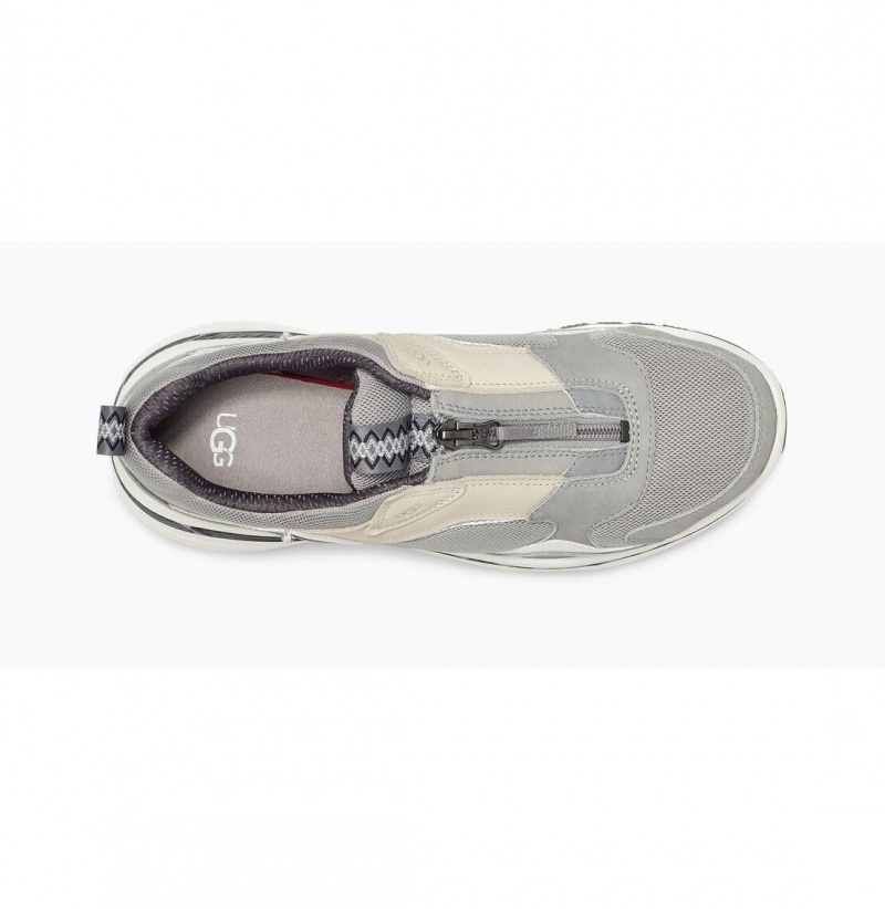 UGG CA805 Zip Mesh Tenisky Damske Biele | SK-176NPKDXO