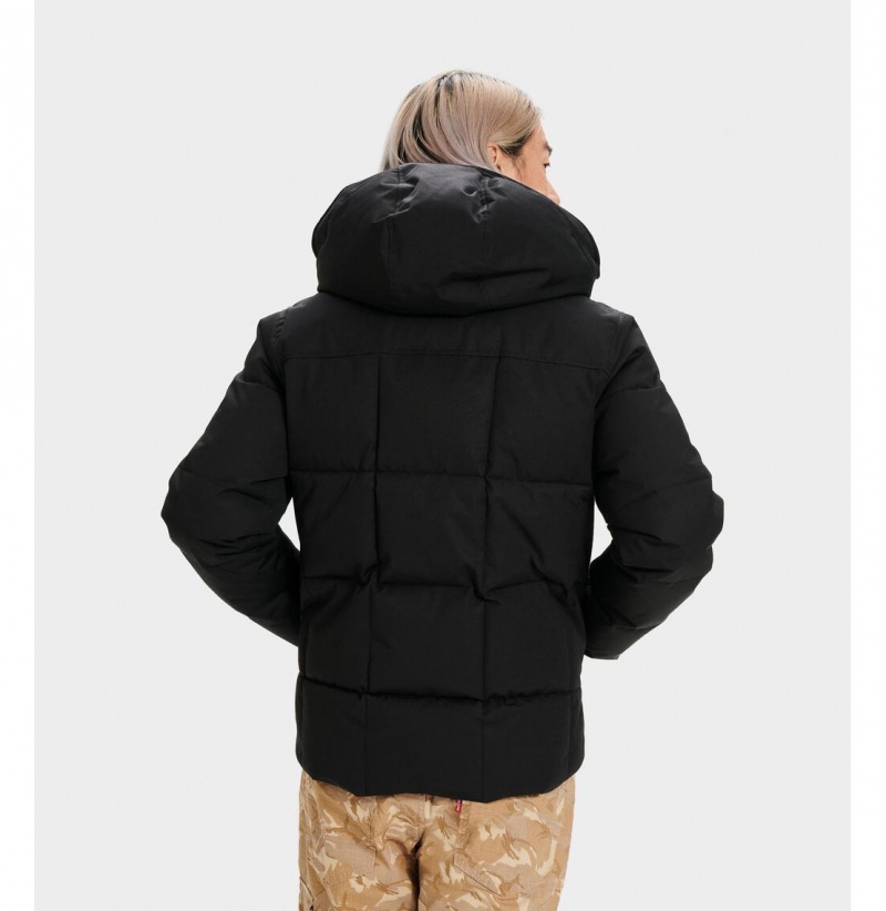 UGG Cadin Hip-Length II Bundy Parka Panske Čierne | SK-910LSJWIA