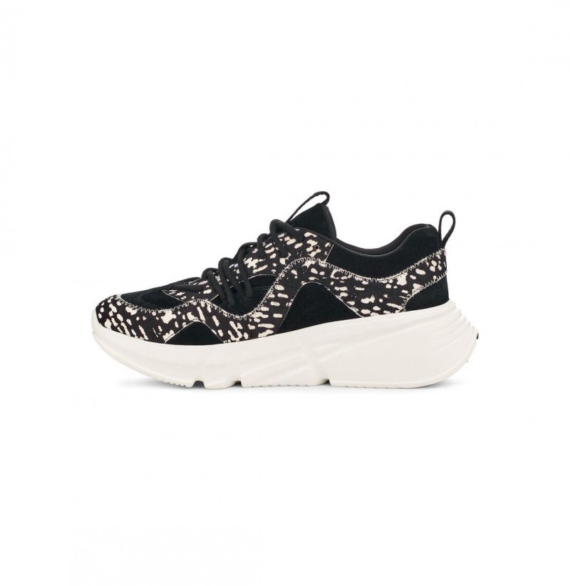 UGG Calle Cipkovane Speckled Tenisky Damske Čierne | SK-035WEVKCY