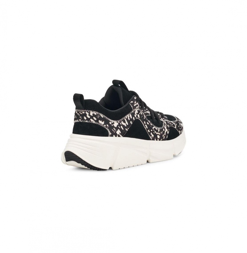 UGG Calle Cipkovane Speckled Tenisky Damske Čierne | SK-035WEVKCY