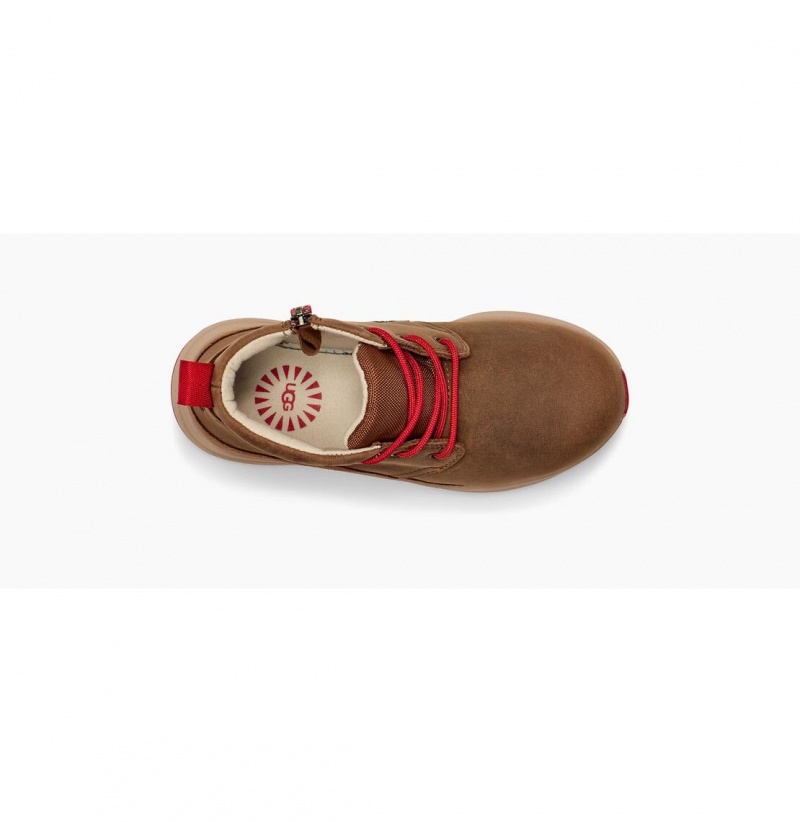 UGG Canoe Iii Weather Tenisky Detske Červené | SK-423GOKCNU