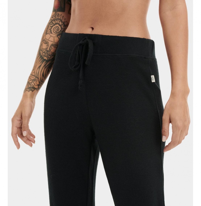 UGG Casia Jogger Nohavice Damske Čierne | SK-705TPJMWK