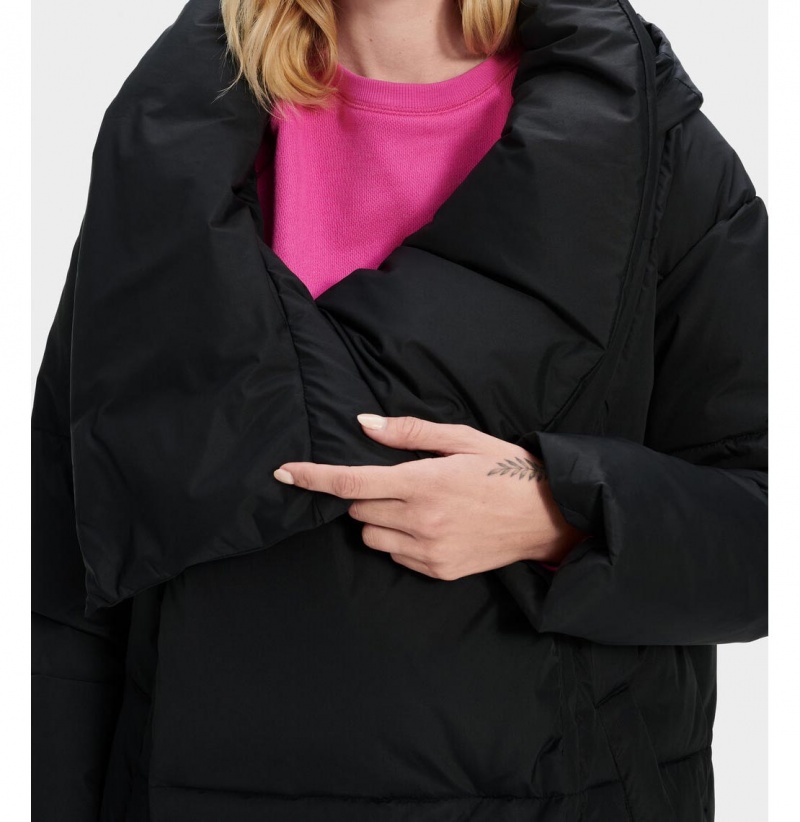 UGG Catherina Puffer Bundy Damske Čierne | SK-435QNSKFM