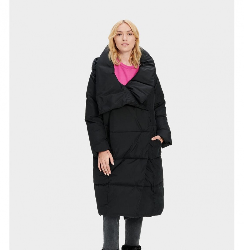 UGG Catherina Puffer Bundy Damske Čierne | SK-435QNSKFM