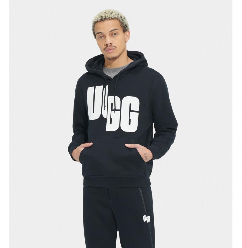 UGG Charles Chopd Mikina s Kapucnou Damske Čierne | SK-980WNFGUX