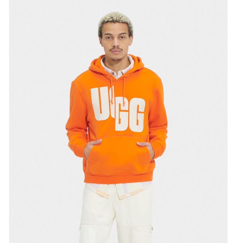 UGG Charles Chopd Mikina s Kapucnou Damske Oranžové | SK-569INEGMA