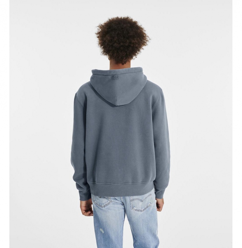 UGG Charles Mikina s Kapucnou Panske Modre | SK-874SJRIKE
