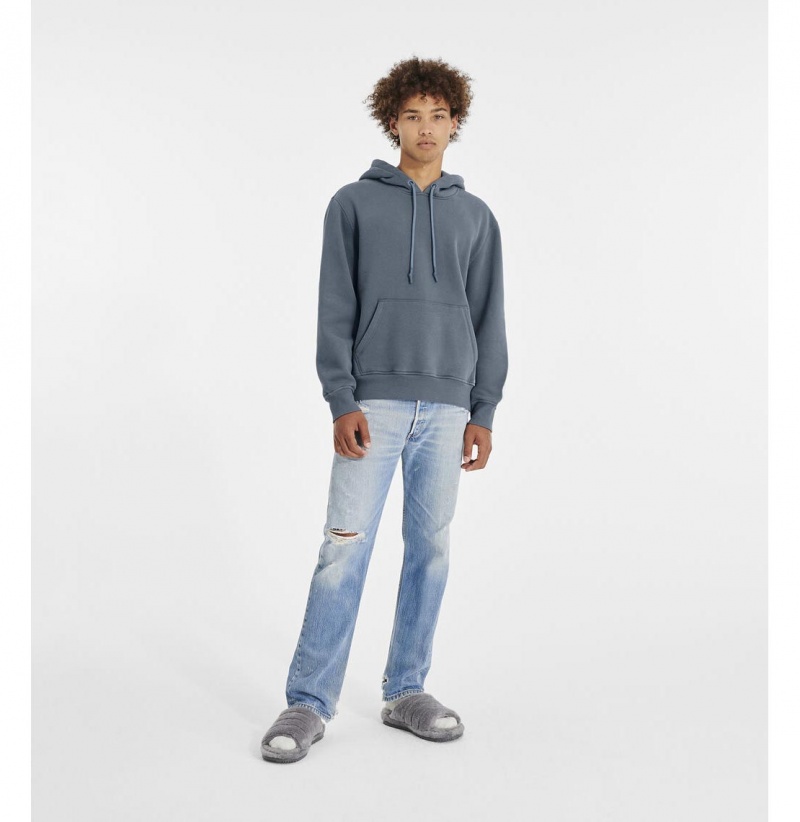 UGG Charles Mikina s Kapucnou Panske Modre | SK-874SJRIKE